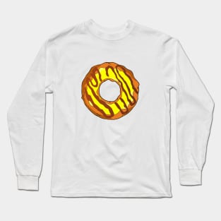 Donut yellow Doughnuts Candy Bakery Best Gift Idea Long Sleeve T-Shirt